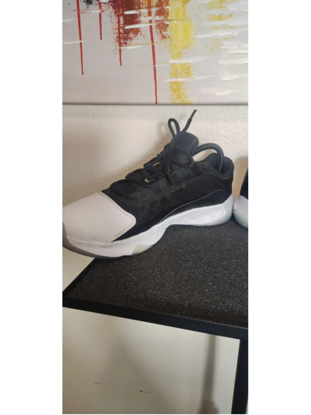 Jordan Air Jordan Shoes Mens Size 9.5 Black White Low Top Sneakers DN4800-070